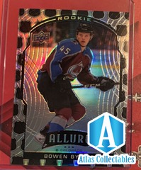 2020-21 Upper Deck Allure BOWEN BYRAM NHL Shield Parallel #98
